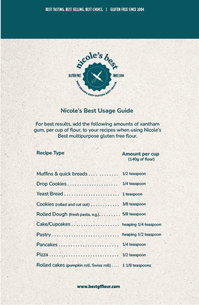 Nicole's Best Flour & Xanthan Gum Bundle