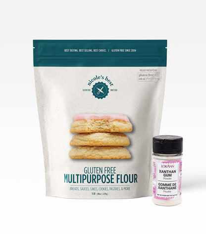 Nicole's Best Flour & Xanthan Gum Bundle