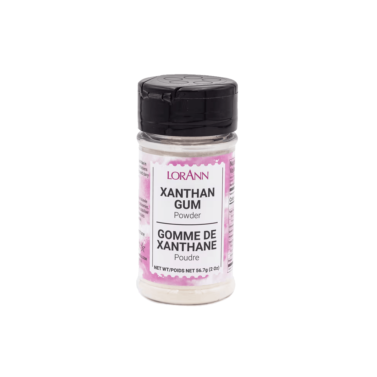 Bottle of LorAnn Xanthan Gum Powder